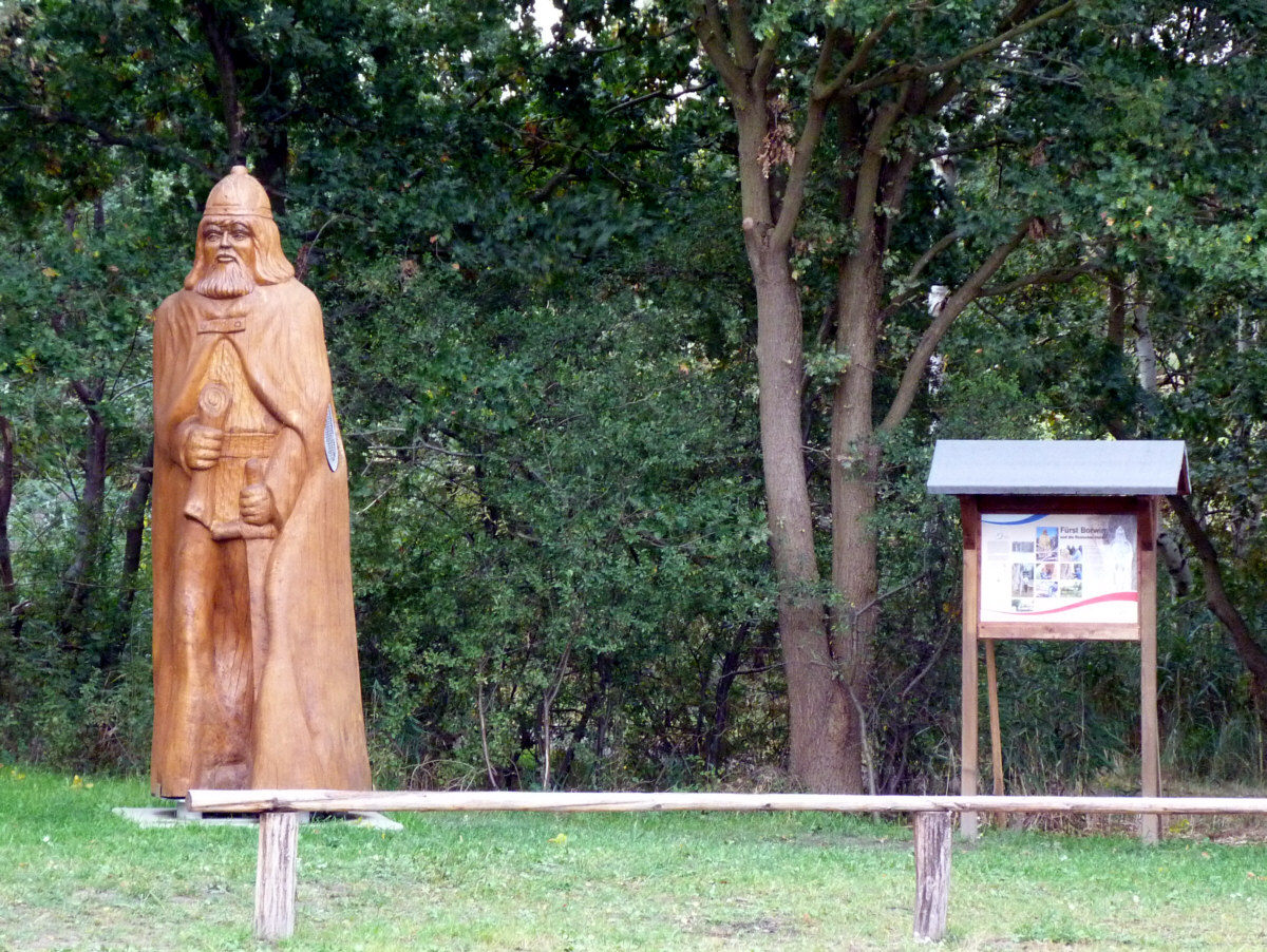 Skulptur von Fürst Borwin