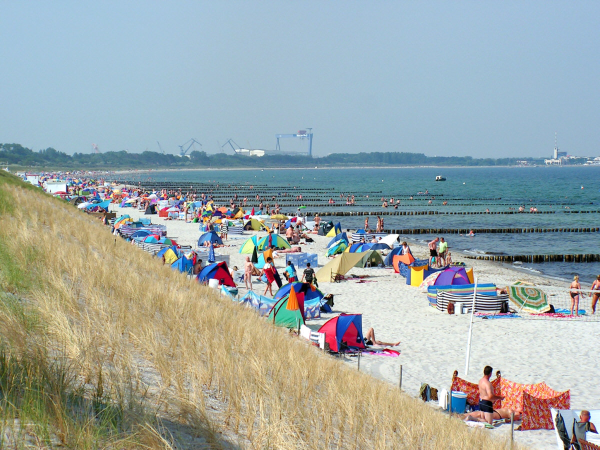 Strandblick nach Westen